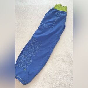 COPY - Vintage ZUMBA nylon parachute pants